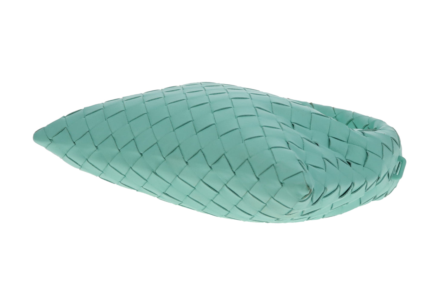 Bottega Veneta Hop Mini Inrecciato In Green Oasis