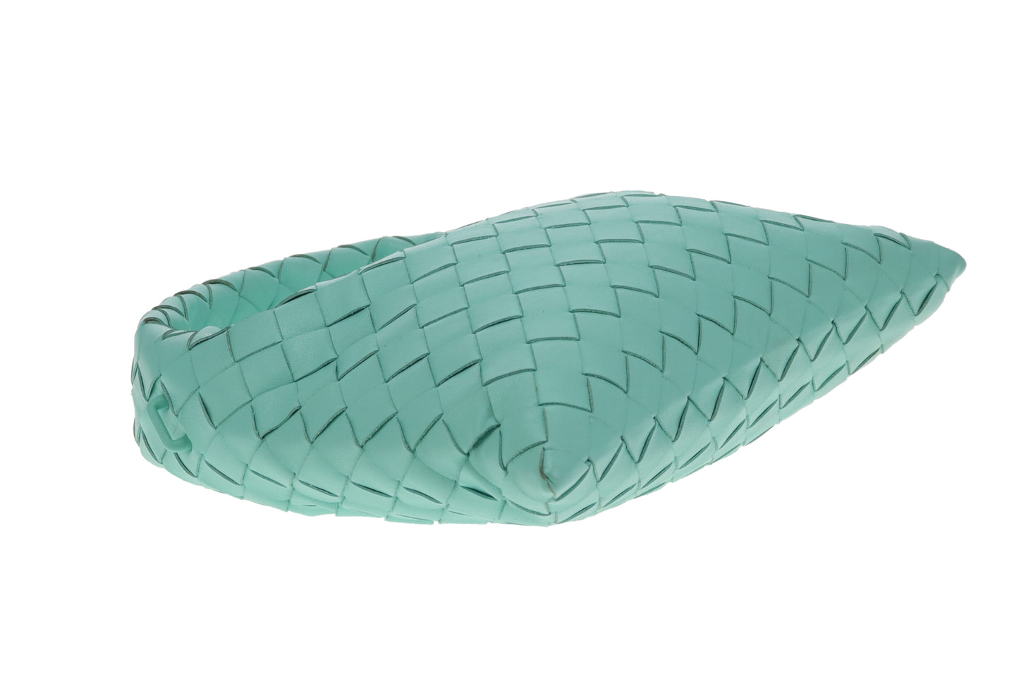 Bottega Veneta Hop Mini Inrecciato In Green Oasis