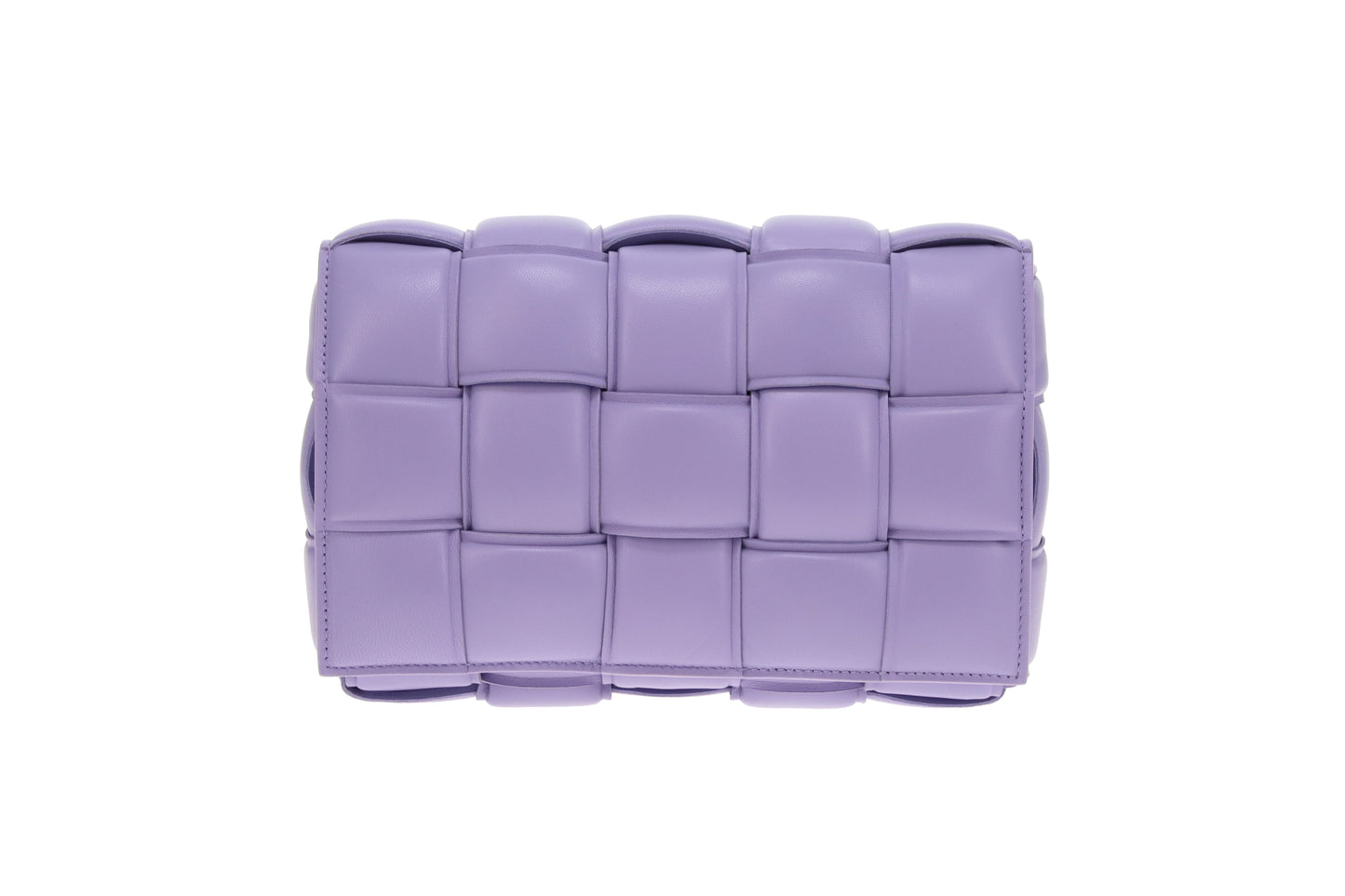 Bottega Veneta Cassette Padded In Lavender Nappa Leather