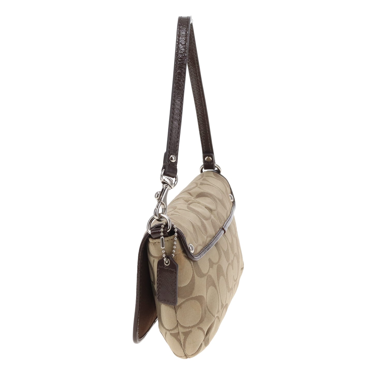 Coach Pochette Vintage Signature Canvas