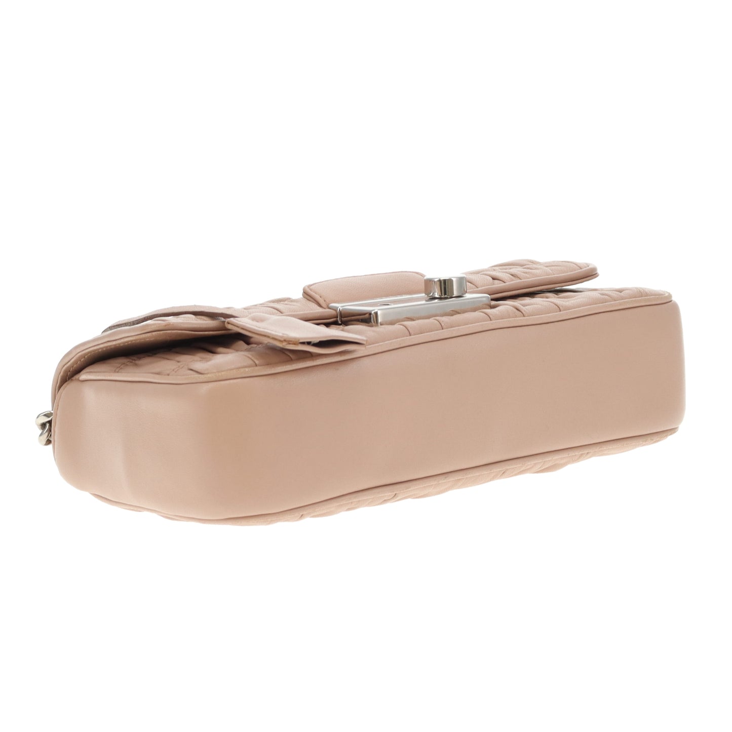 Prada Gaufre Push Lock Shoulder Bag Cammeo