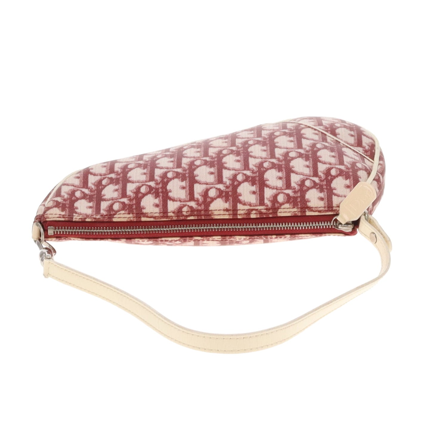 Dior Saddle Bag Mini Vintage Red/White Oblique