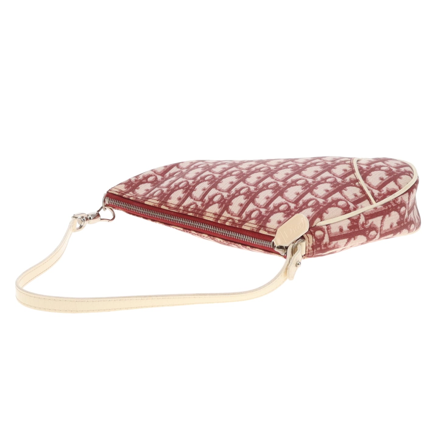 Dior Saddle Bag Mini Vintage Red/White Oblique