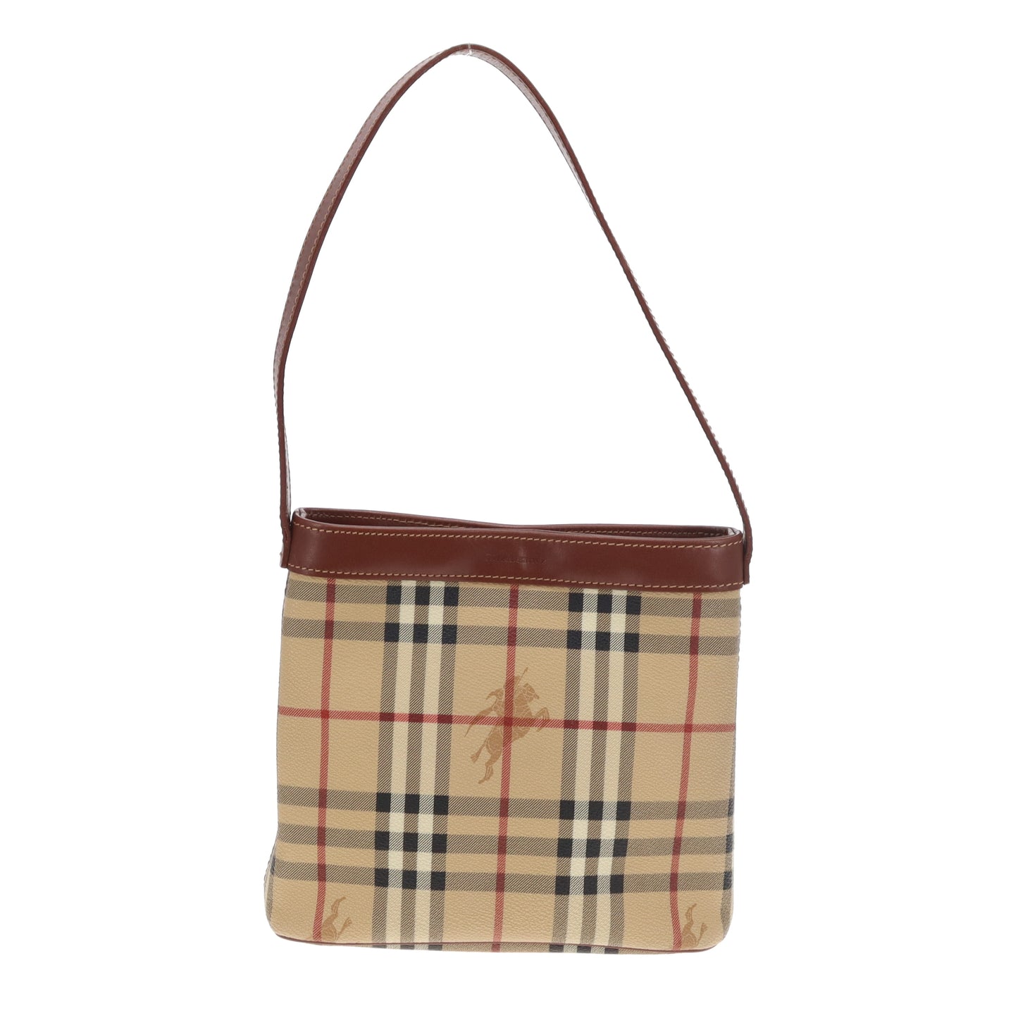 Burberry Haymarket Shoulder Bag Small