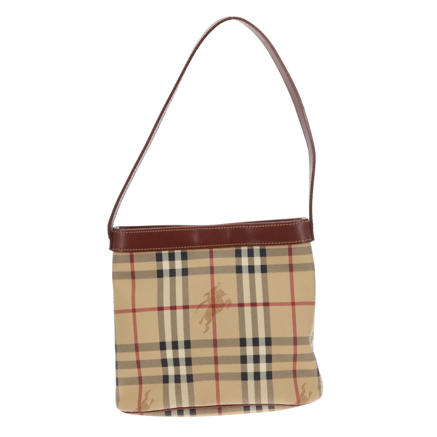 Burberry Haymarket Shoulder Bag Small