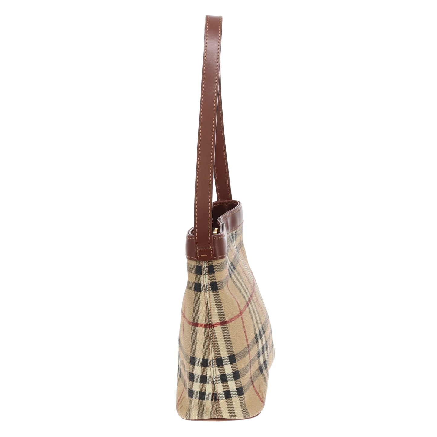 Burberry Haymarket Shoulder Bag Small