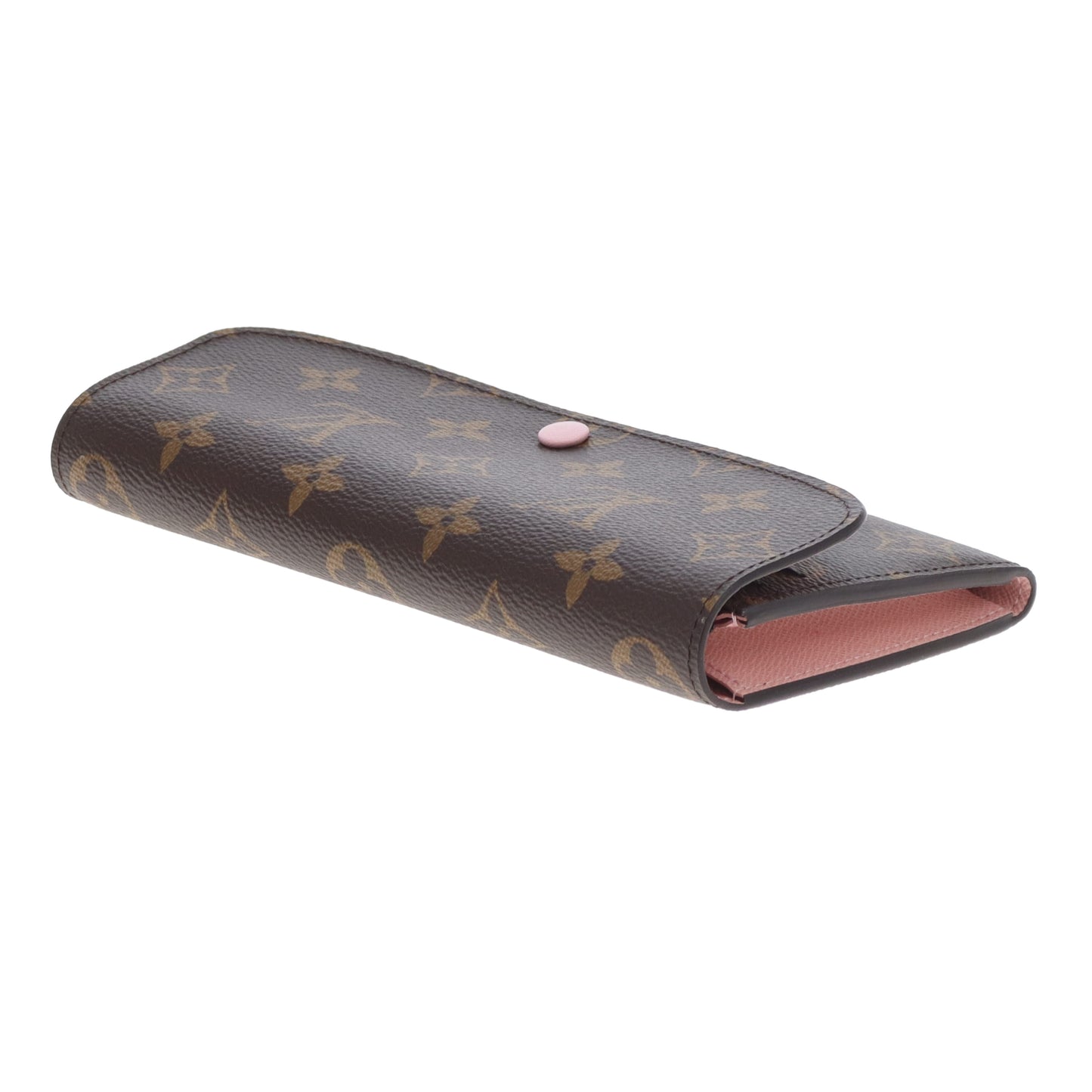 Louis Vuitton Emilie Wallet Damier Ebene and Rose Ballerine (NFID)