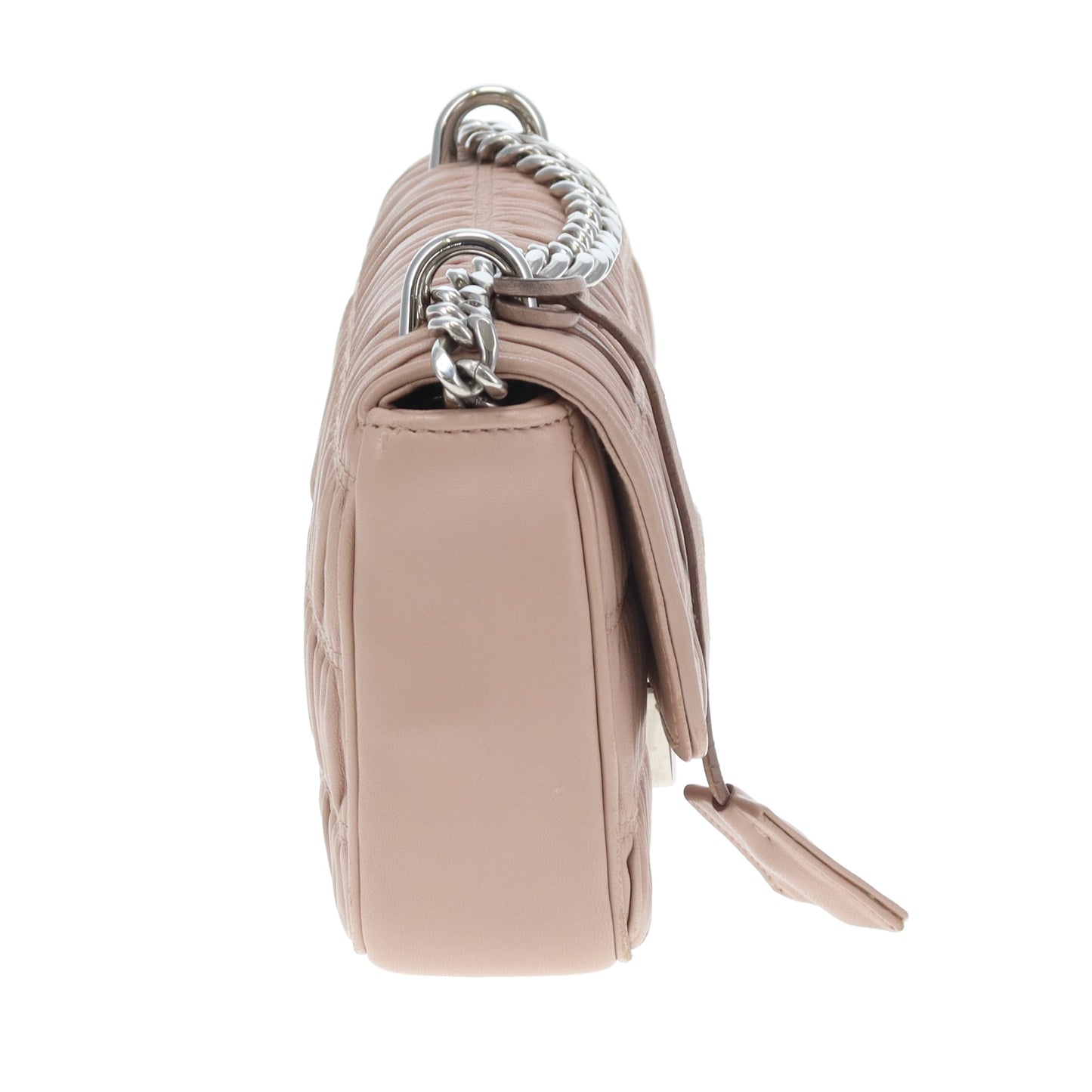 Prada Gaufre Push Lock Shoulder Bag Cammeo