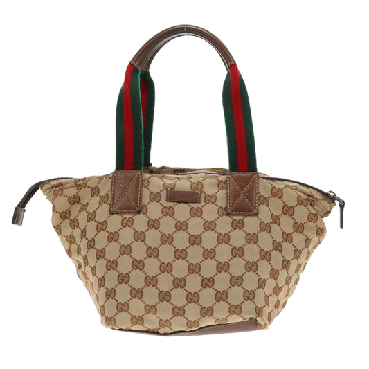 Gucci Tote Mini GG Canvas with Web Handles