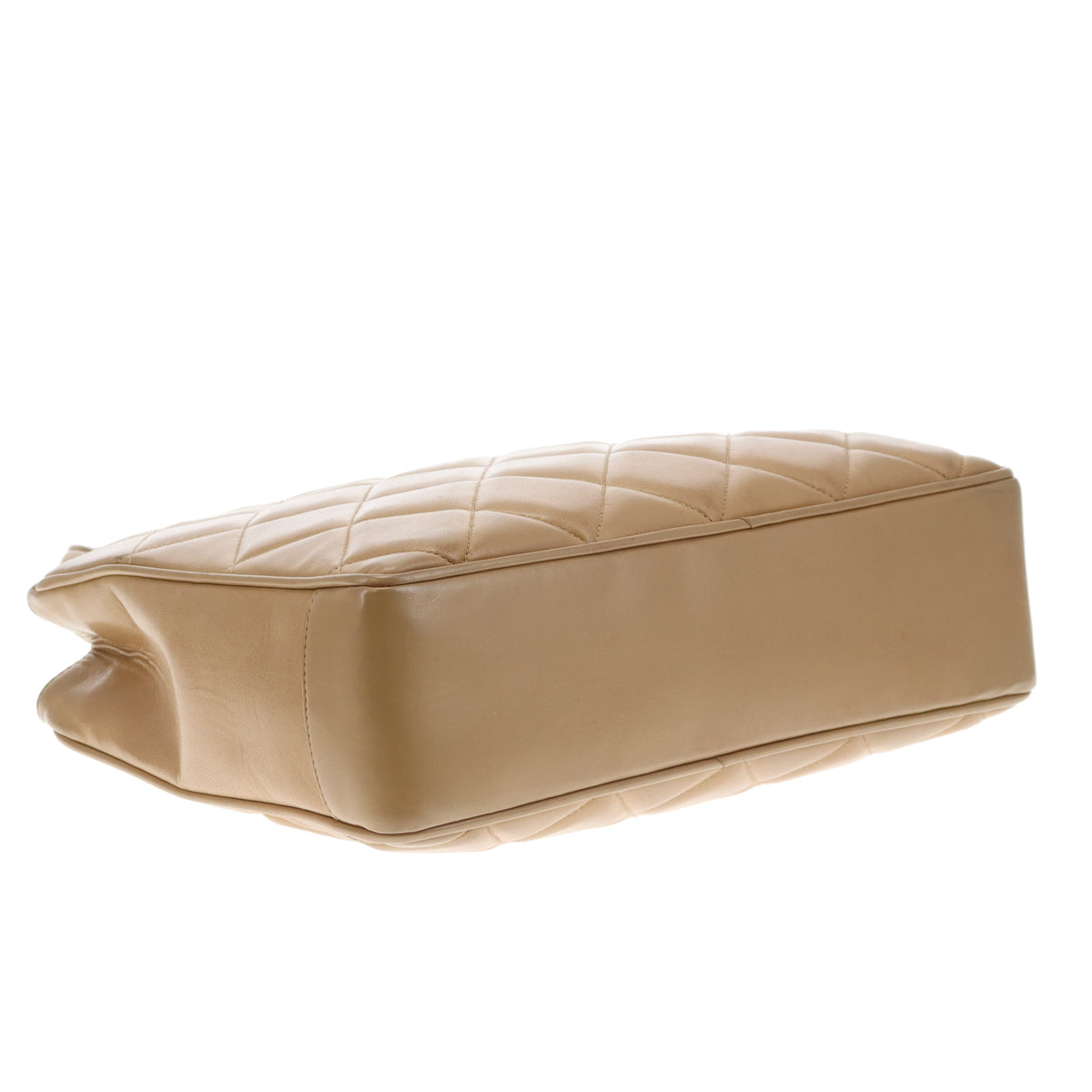 Chanel Timeless Top Handle Tote Beige Lambskin GHW