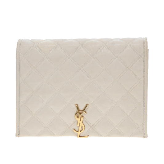 Saint Laurent Becky Chain Bag Ivory GHW 2020
