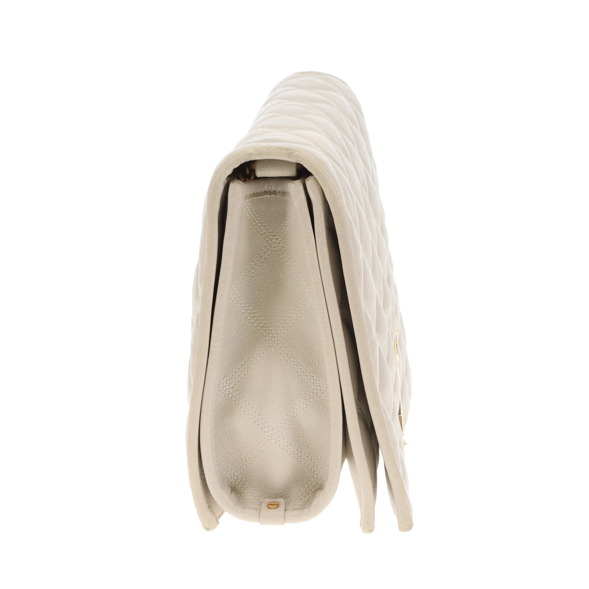 Saint Laurent Becky Chain Bag Ivory GHW 2020