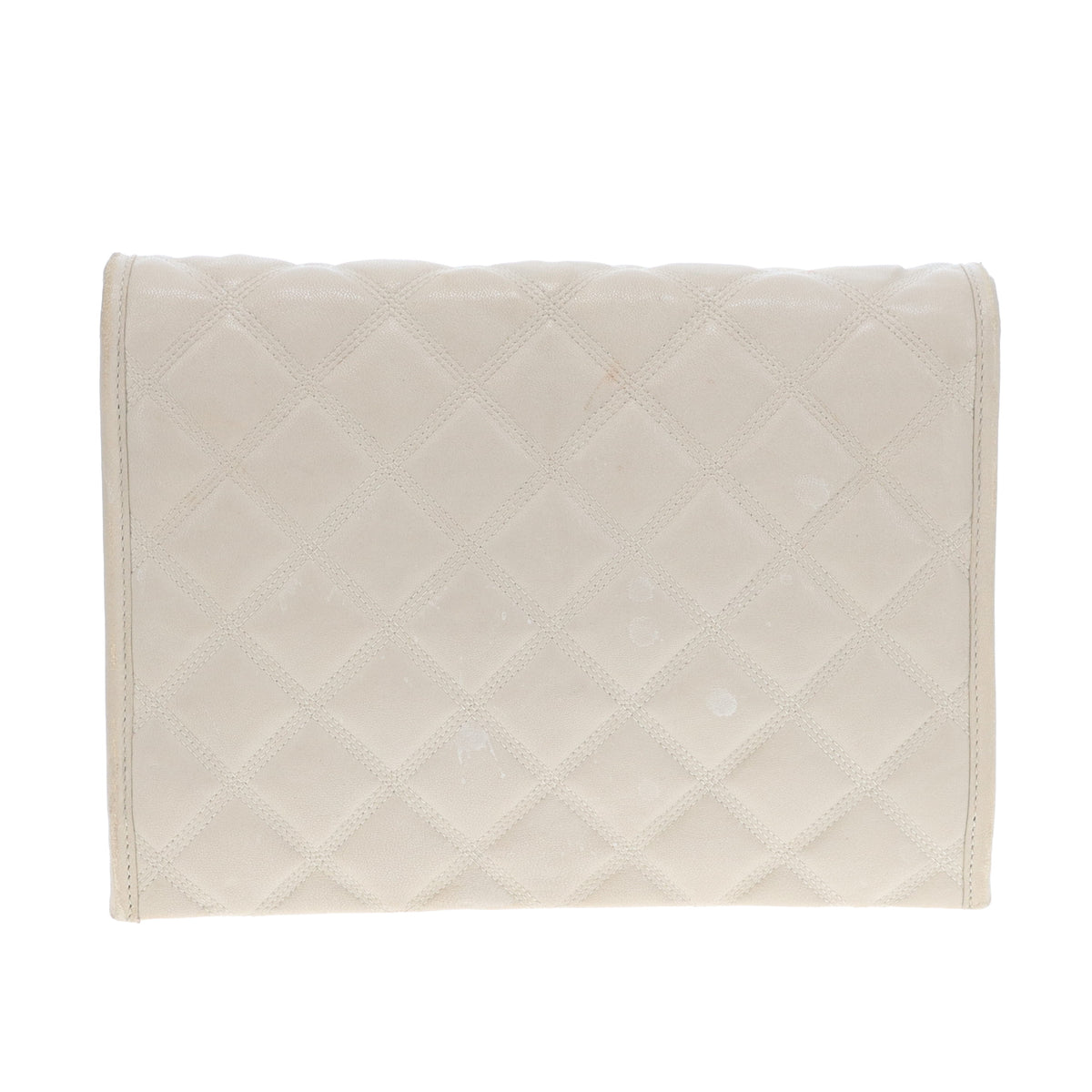 Saint Laurent Becky Chain Bag Ivory GHW 2020