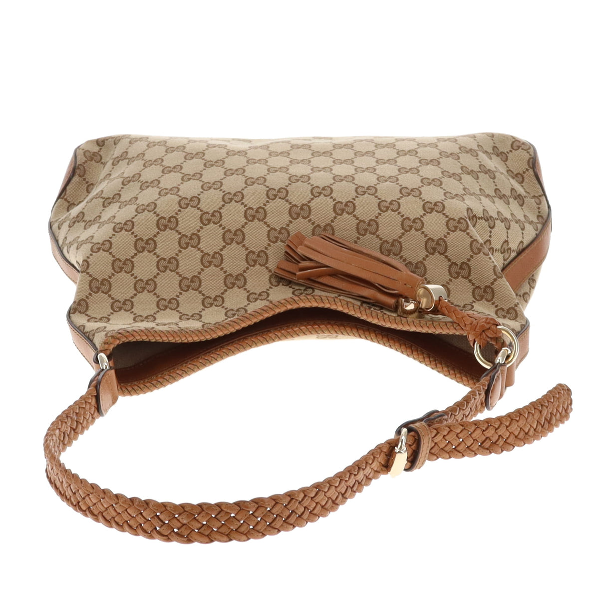 Gucci Marrakech Hobo Shoulder Bag GG Canvas