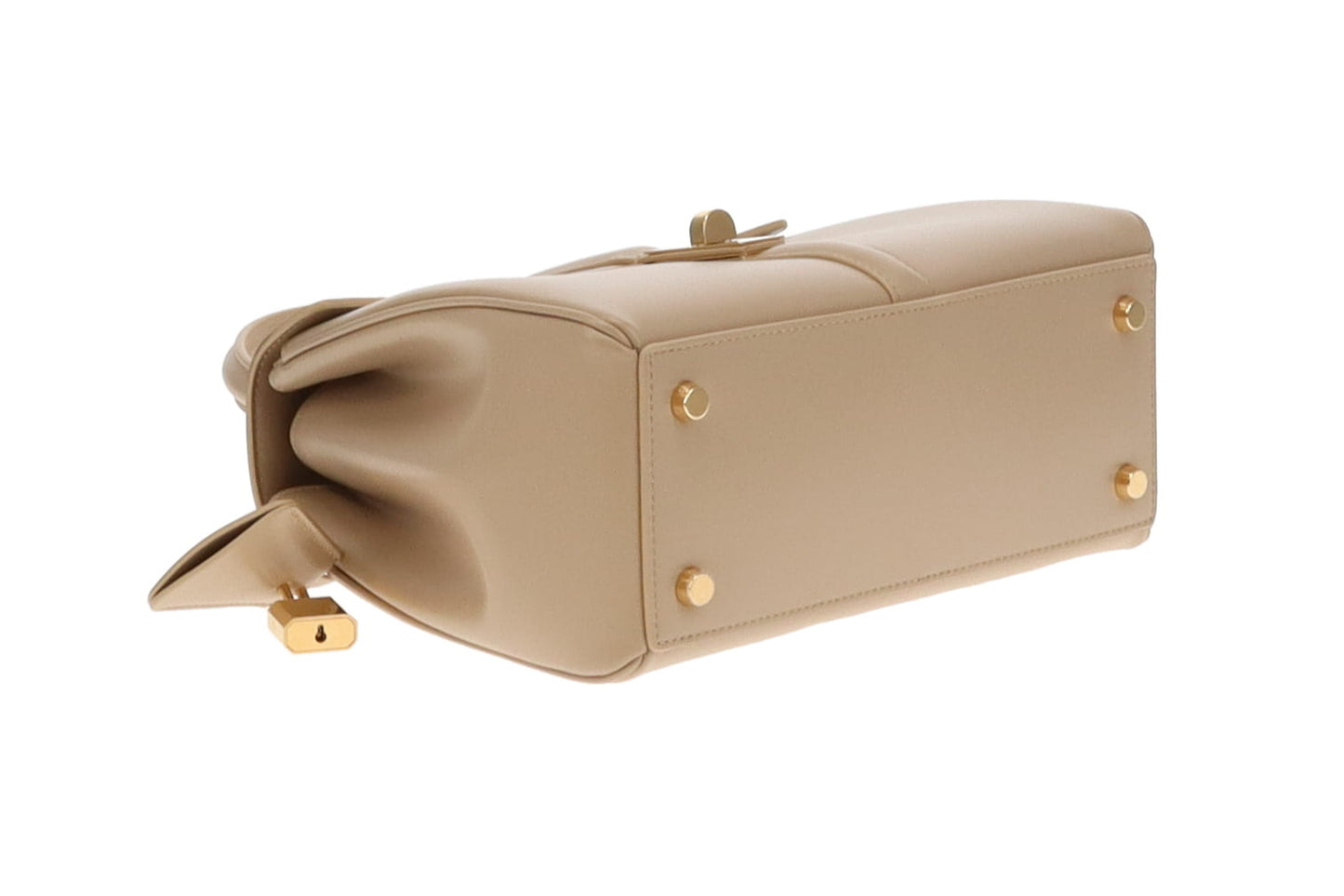 Celine Beige Small 16 Bag In Satiny Calfskin Beige