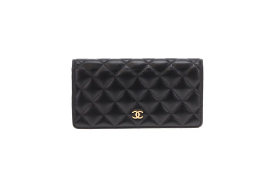 Chanel Classic Wallet Lambskin Black 2019/20