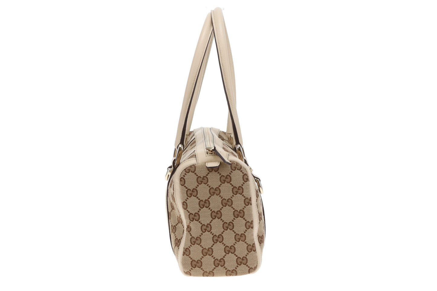 Gucci Abbey D Ring Boston Bag Ivory Vintage