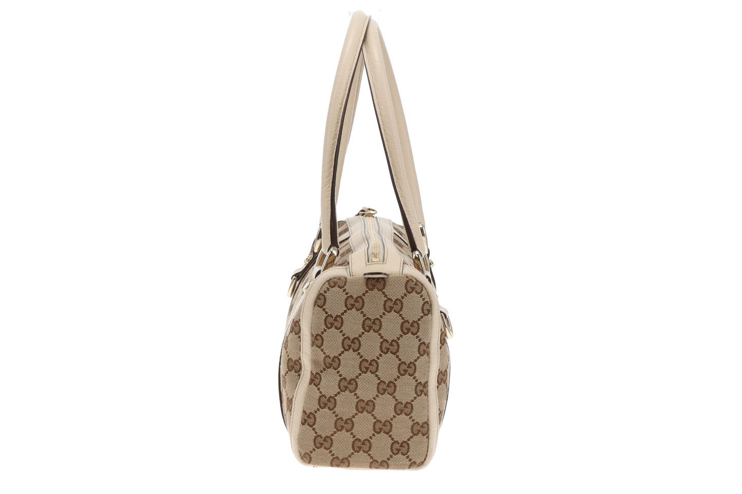 Gucci Abbey D Ring Boston Bag Ivory Vintage