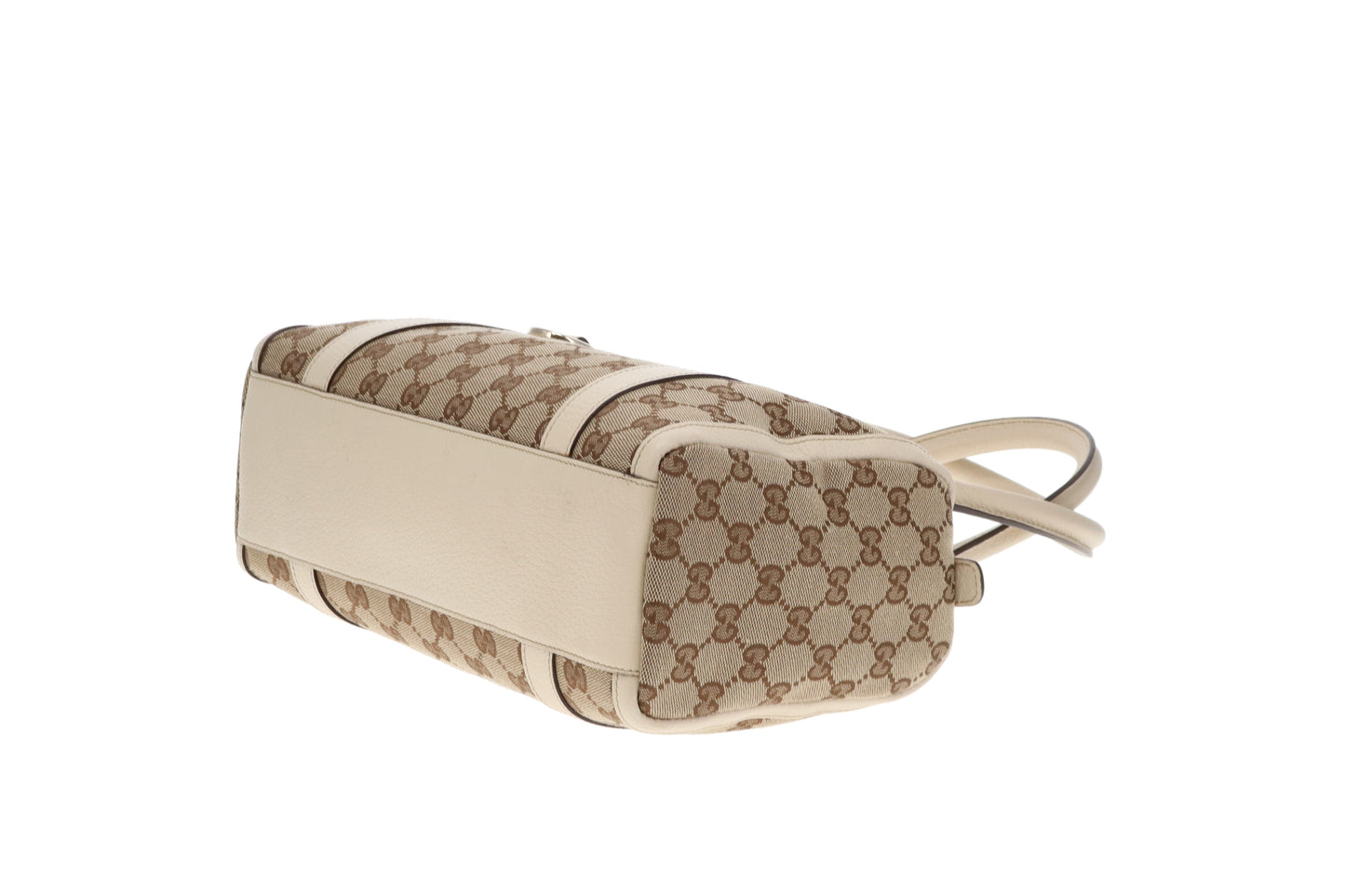 Gucci Abbey D Ring Boston Bag Ivory Vintage