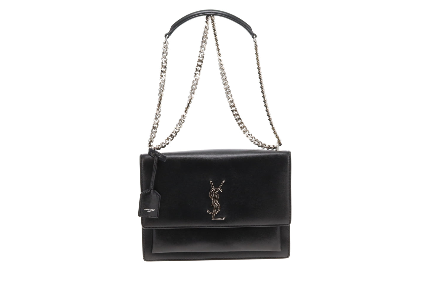 Saint Laurent Sunset Large Black SHW