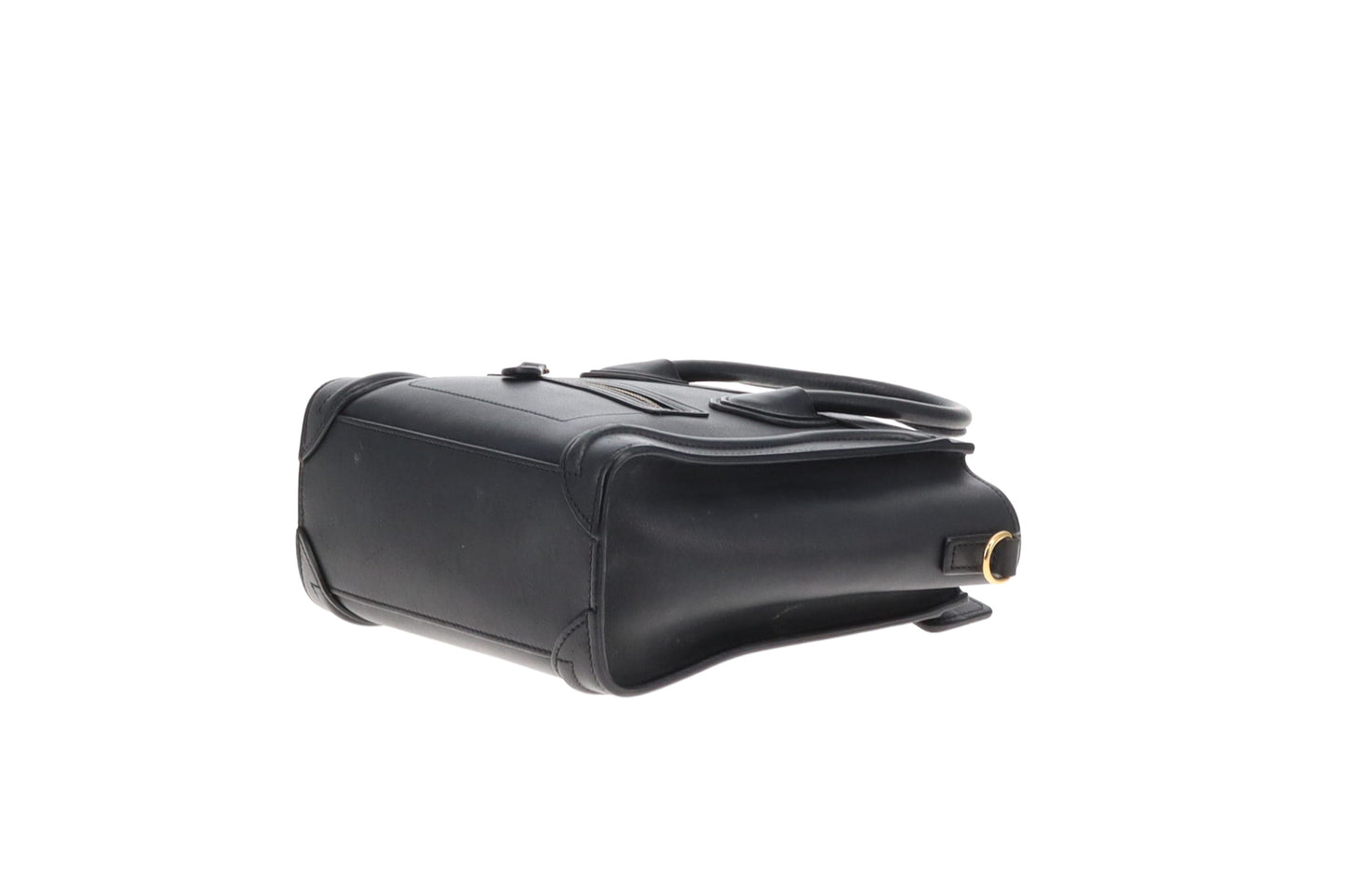 Celine Luggage Nano Black Leather GHW 2019