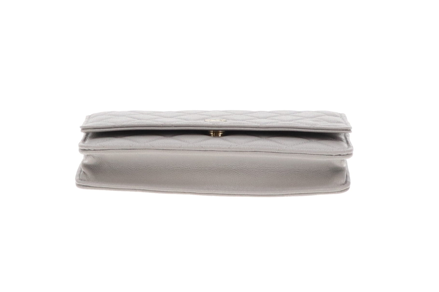 Chanel Wallet On Chain Grey Caviar 2022