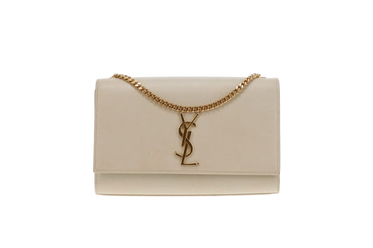 Saint Laurent Kate Medium Beige GHW 2022