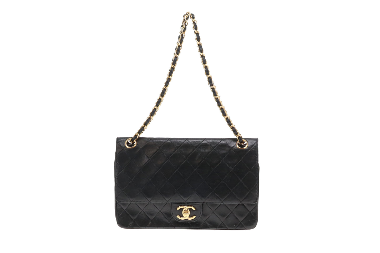Chanel Classic Double Flap Vintage Black Lambskin GHW