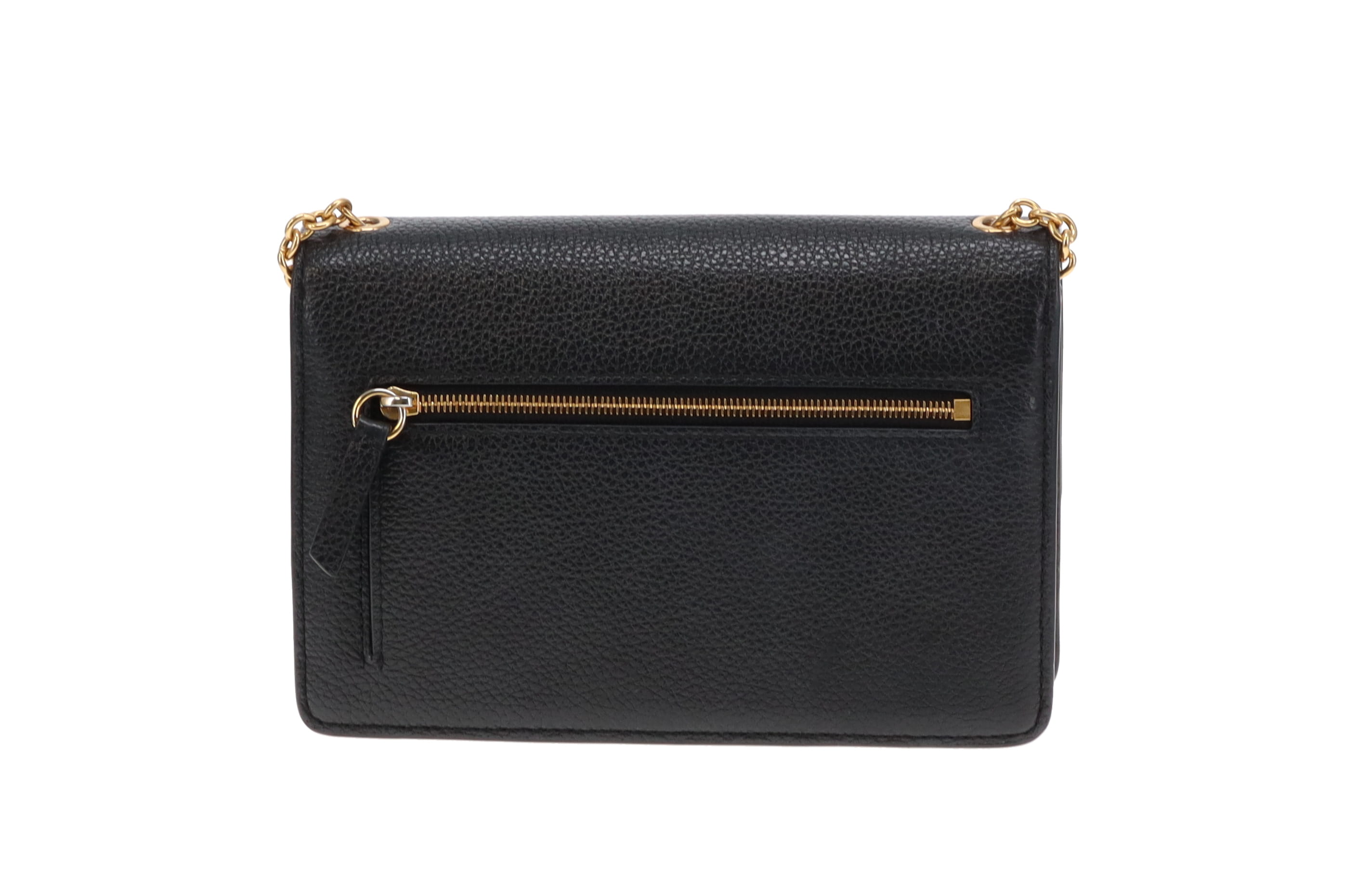 Mulberry Black Leather GHW Classic Darley