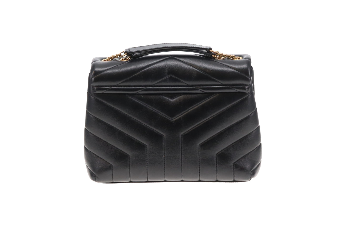 Saint Laurent Loulou Small Black GHW 2020 2