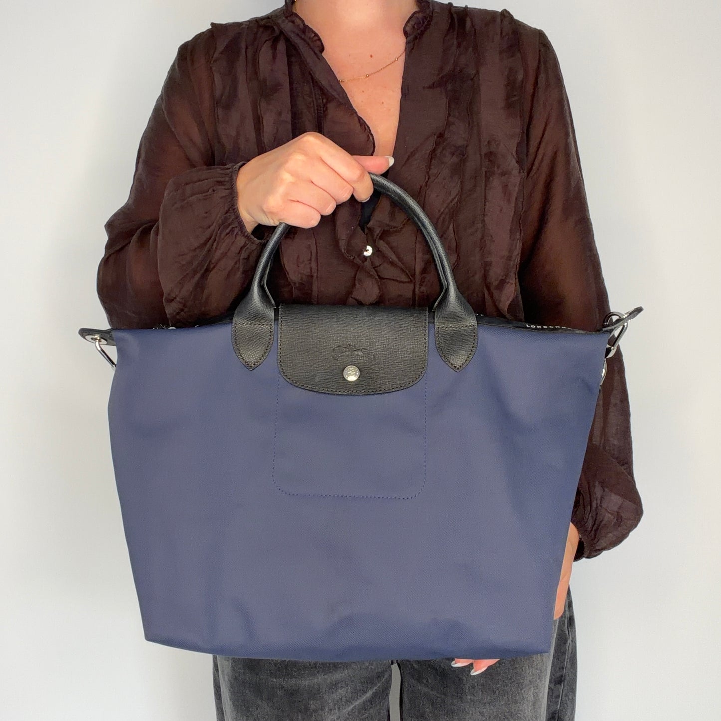 Longchamp Le Pliage Energy L Navy 2
