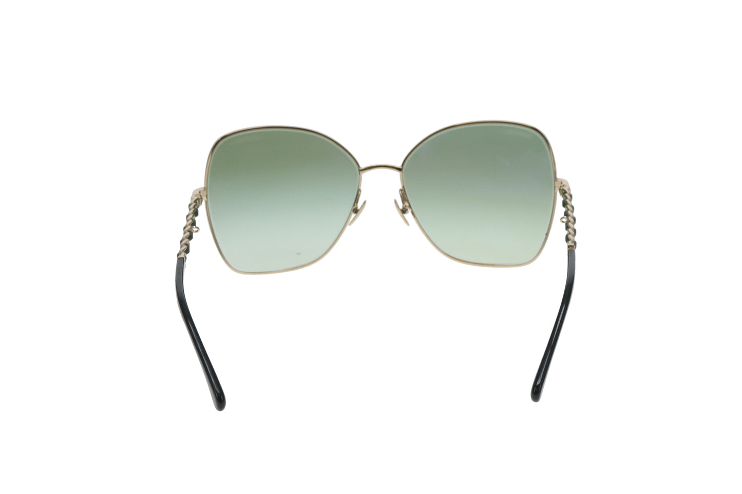 Chanel 4274 Chain Arm Green Lens Sunglasses