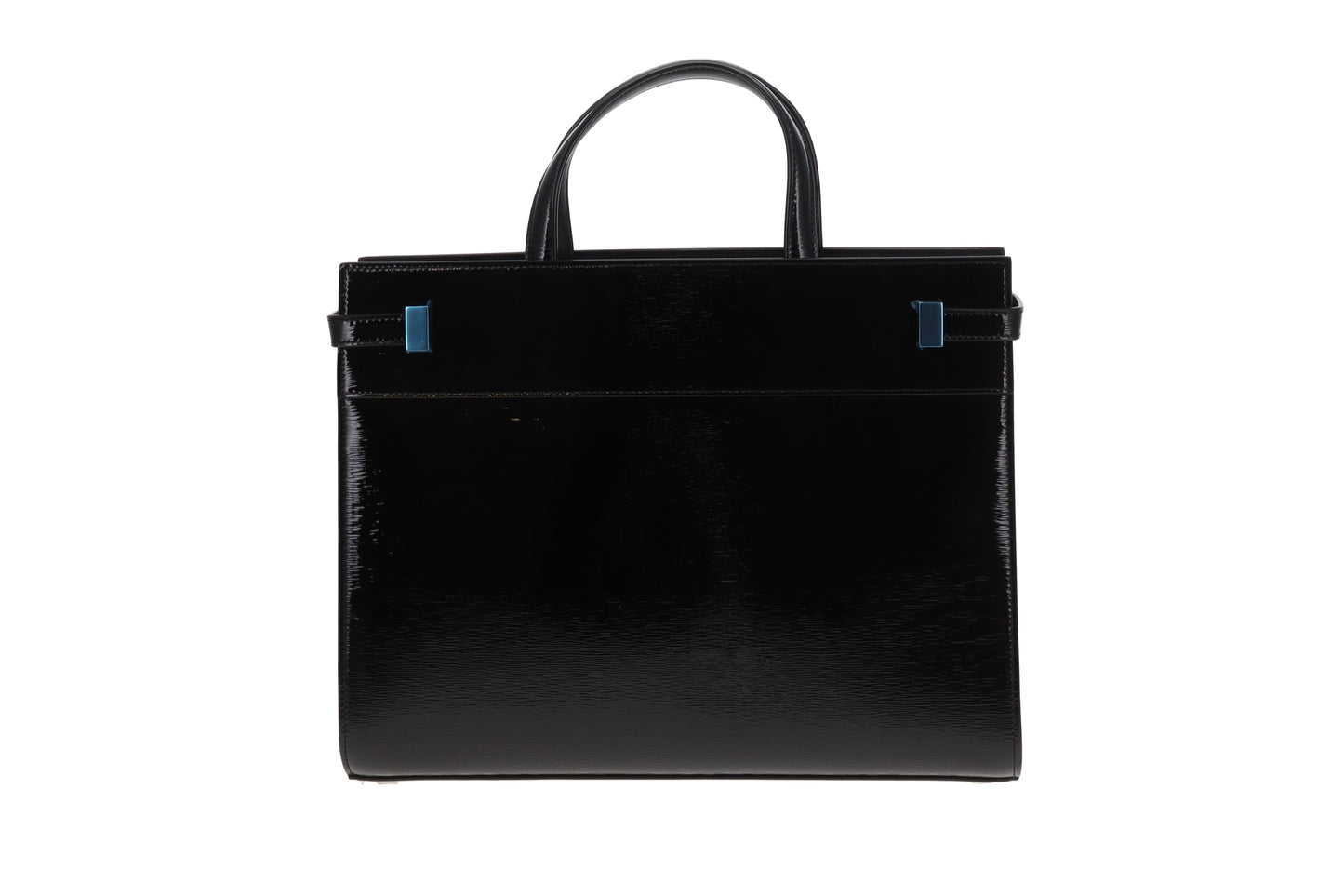 Saint Laurent Manhattan Tote Medium Black Patent SHW 2019
