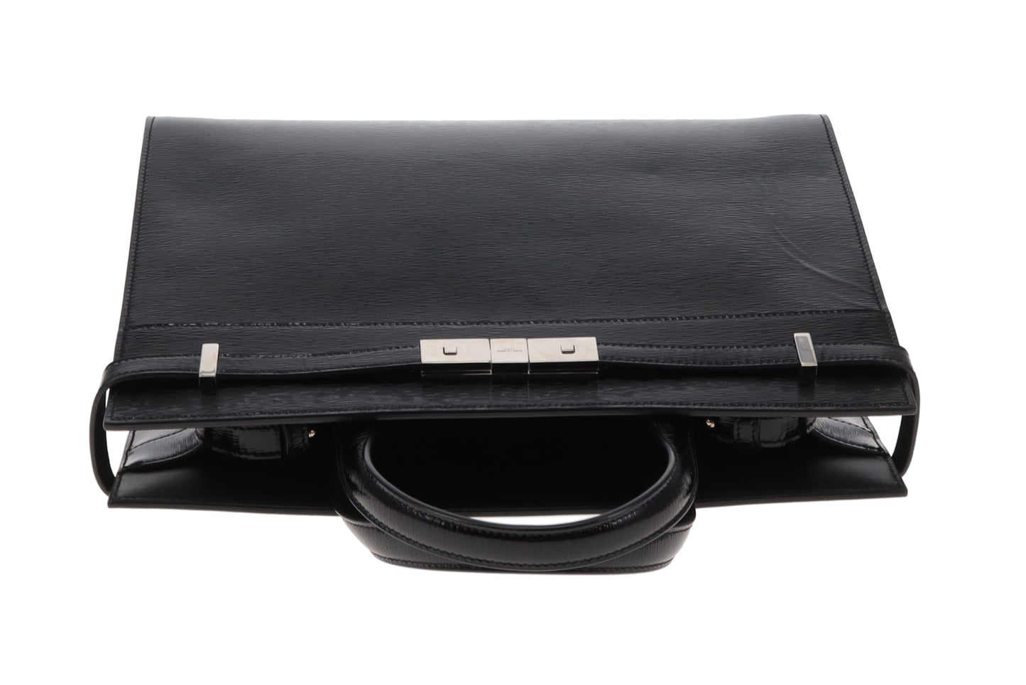 Saint Laurent Manhattan Tote Medium Black Patent SHW 2019