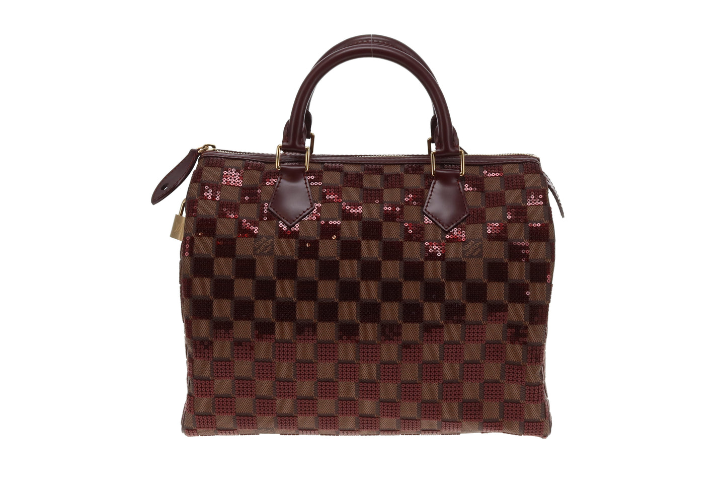 Louis Vuitton Speedy 30 Damier Paillettes Rouge SR1153 - 2013