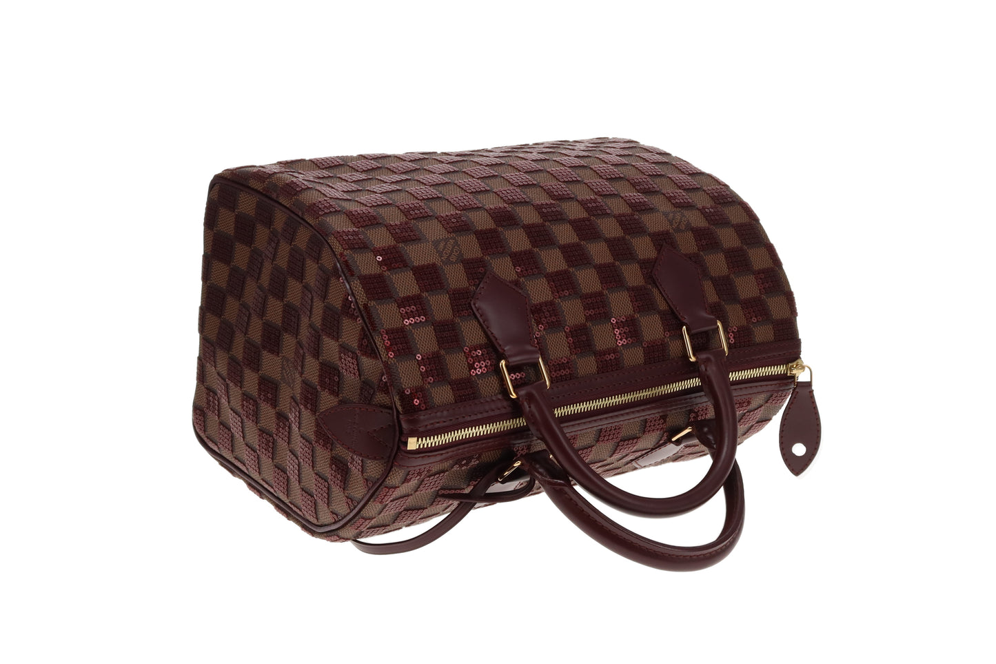 Louis Vuitton Speedy 30 Damier Paillettes Rouge SR1153 - 2013