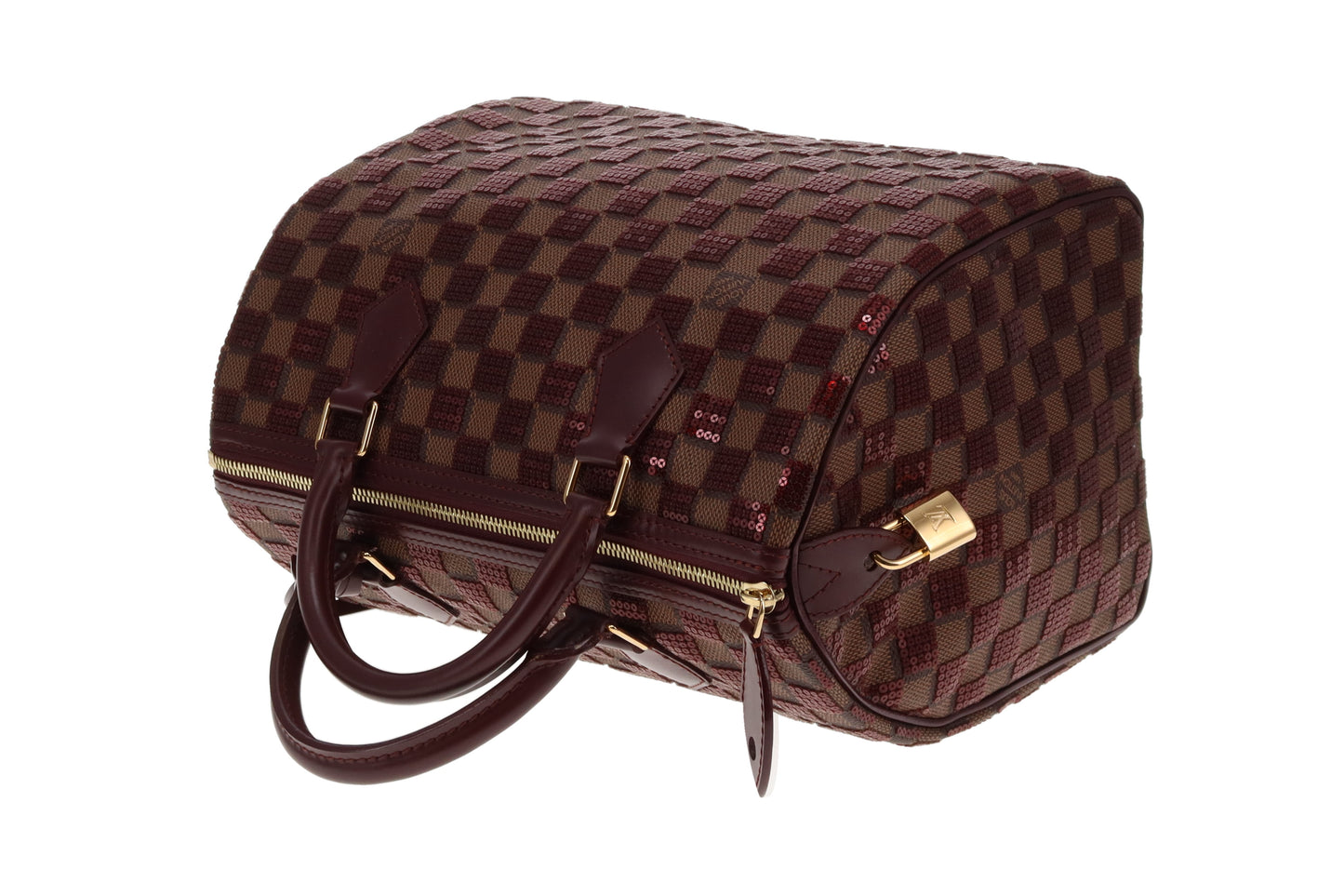 Louis Vuitton Speedy 30 Damier Paillettes Rouge SR1153 - 2013
