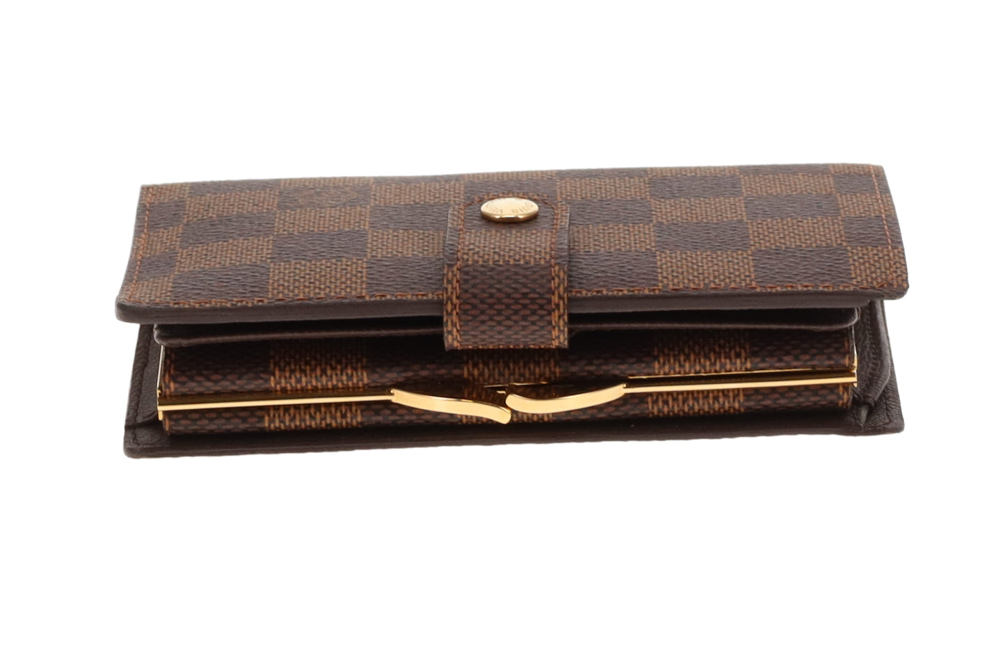 Louis Vuitton Viennois Wallet Damier Ebene Vintage CA4067 - 2007