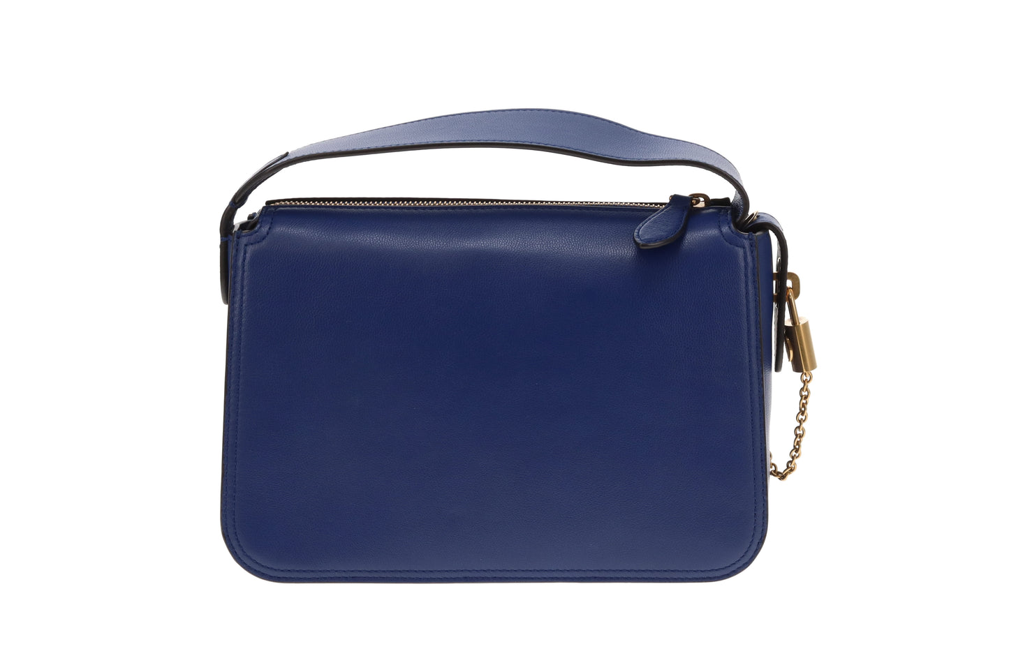 Mulberry Billie Blue Satchel Silky Calf