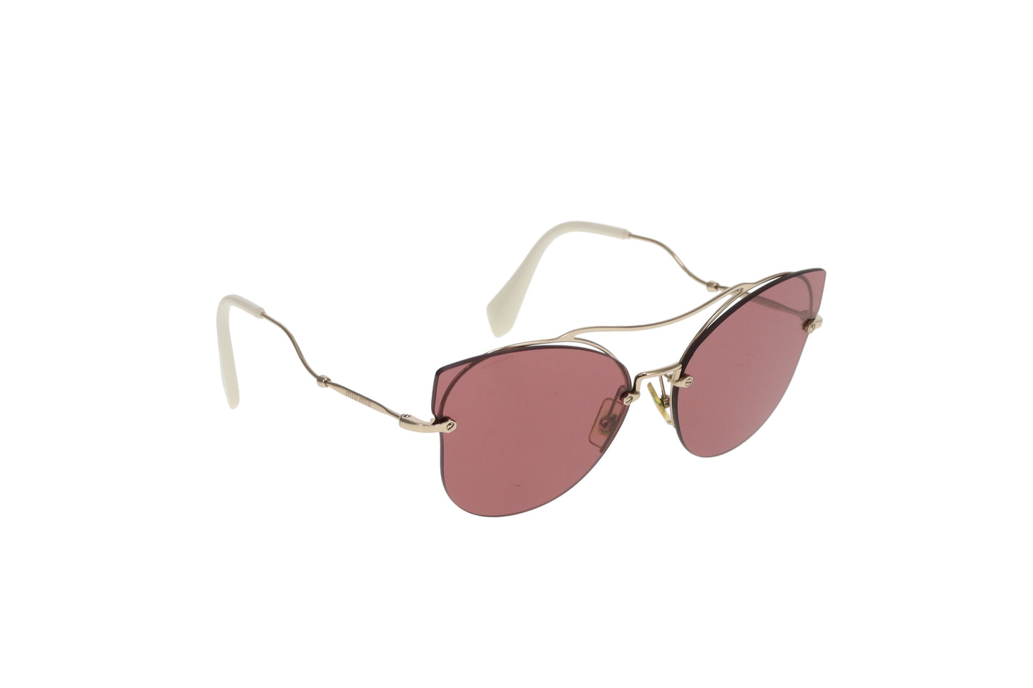 Miu Miu SMU52S Pink Lens Sunglasses