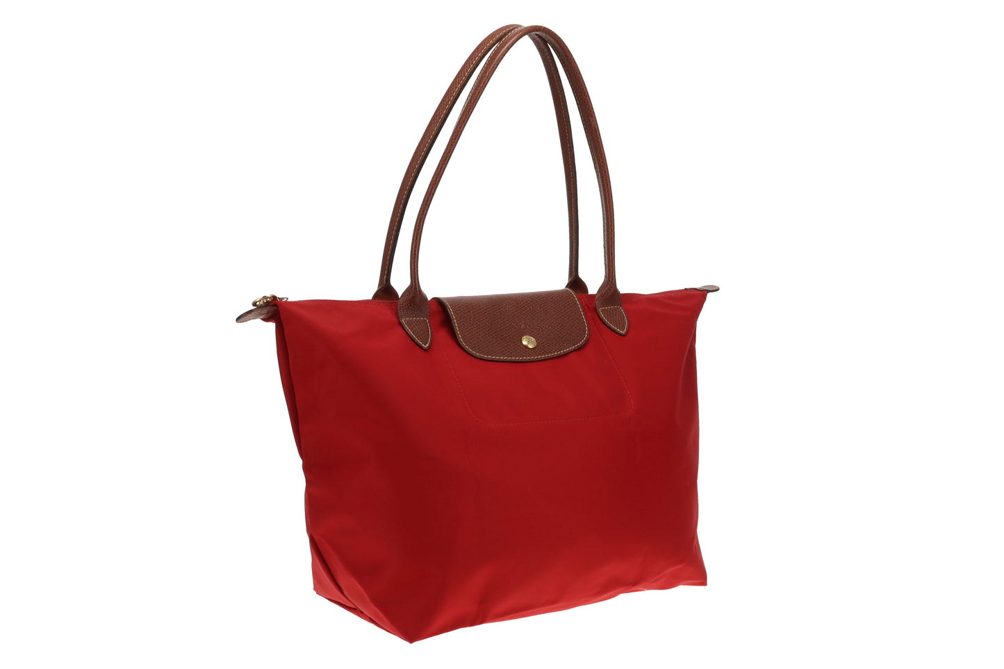 Longchamp Le Pliage Medium Red Nylon
