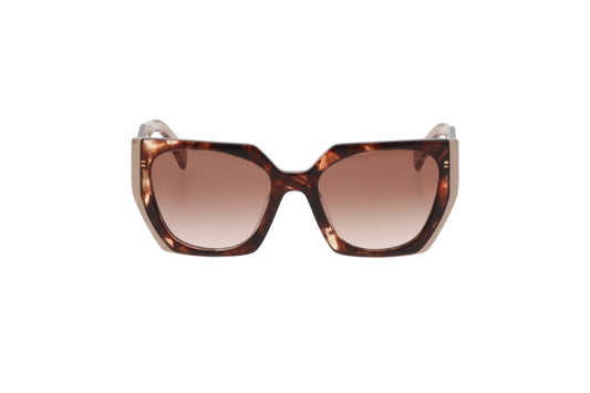 Prada Caramel Tortoise and Pink SPR 15W Sunglasses