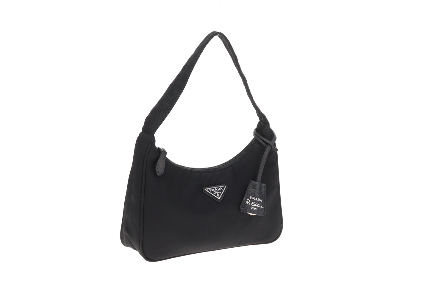 Prada Re-Edition 2000 Small Shoulder Bag Black Nylon