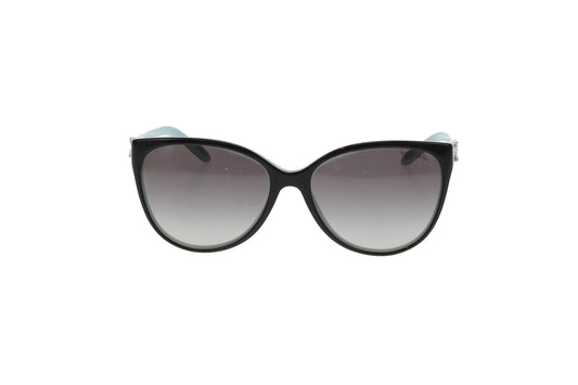 Tiffany & Co Black/Blue TF4089 Cat Eye Sunglasses