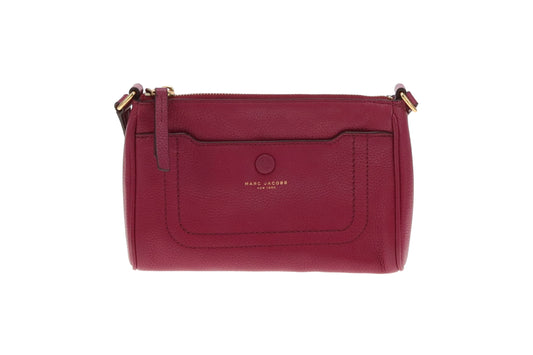 Marc Jacobs Magenta Pink Leather Empire City Crossbody Bag