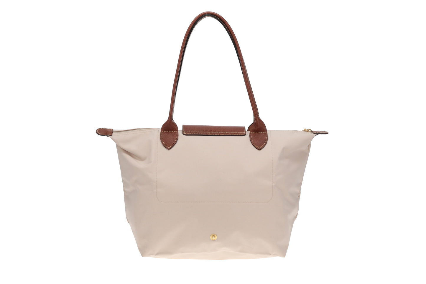 Longchamp Beige Le Pliage Shoulder Bag M