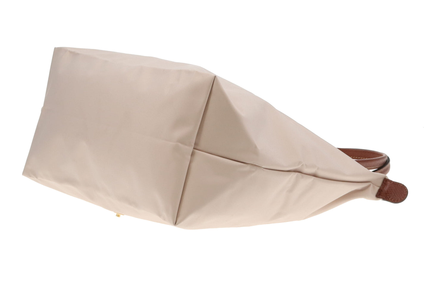 Longchamp Beige Le Pliage Shoulder Bag M