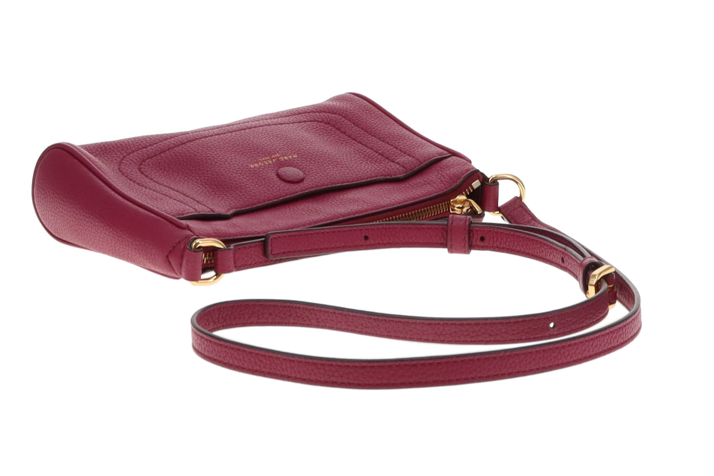 Marc Jacobs Magenta Pink Leather Empire City Crossbody Bag