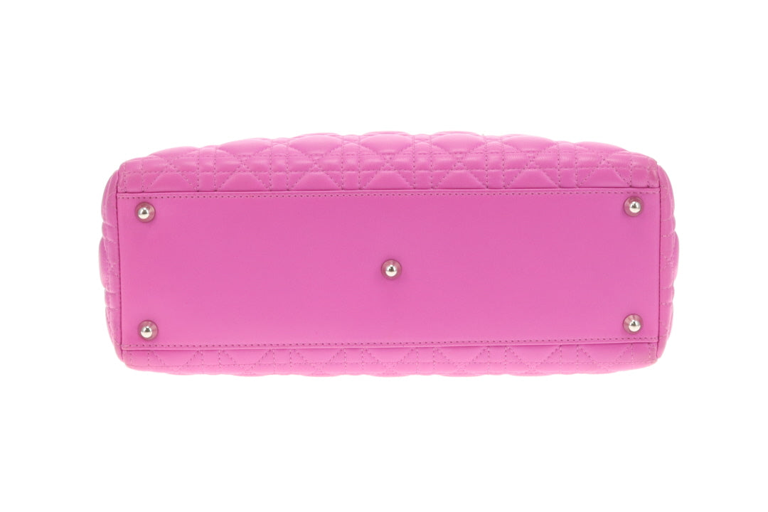 Dior Lady Dior Large Pink SHW 2011