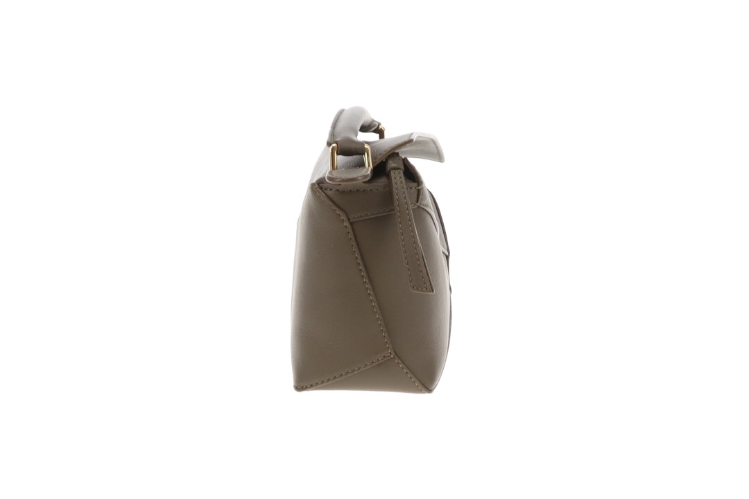 Loewe Puzzle Mini Dark Khaki Leather